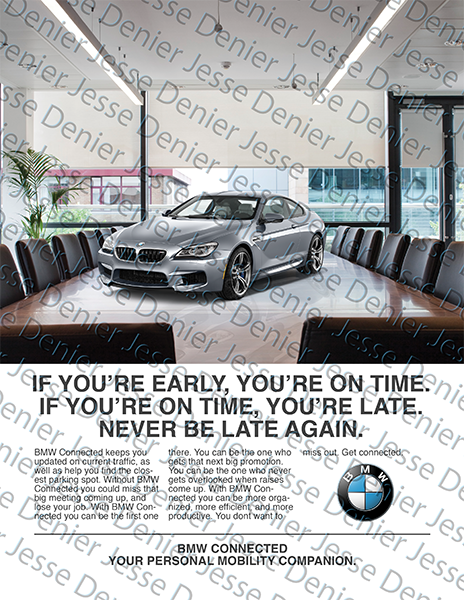 BMW magazine ad